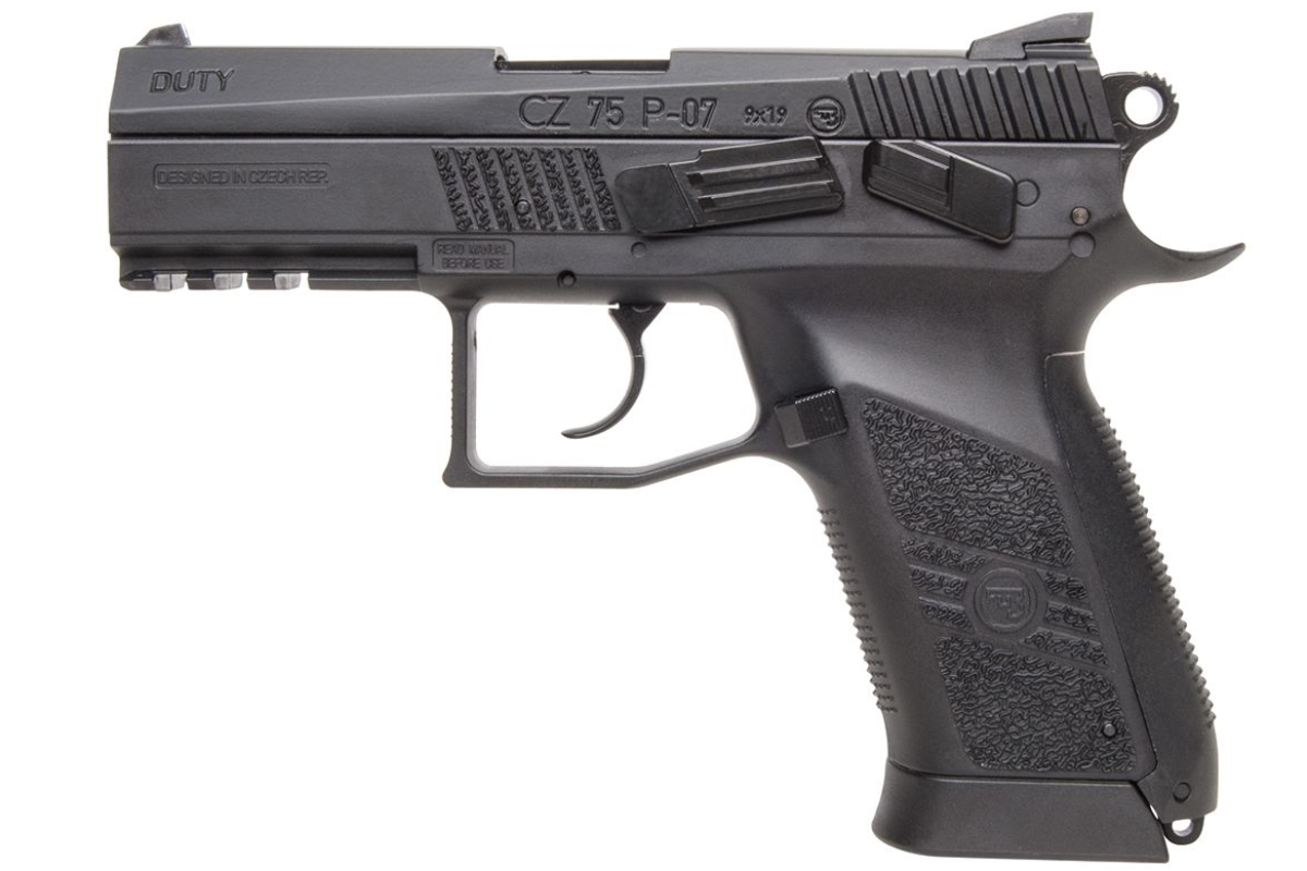 ASG CZ 75 P-07 Duty Black CO2 GBB 6mm